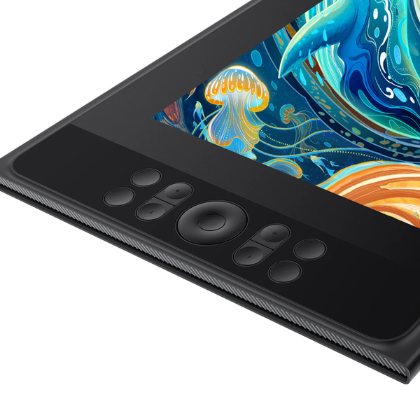 Графічний планшет Ugee UE12 Plus Black з діагоналлю 11.9&rdquo;, перо без підзарядки, 8 гарячих клавіш Ugee UE12 Plus Black фото