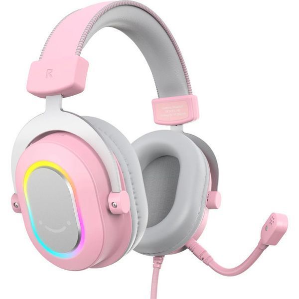 Геймерские наушники с микрофоном Fifine H6 Rgb (Pink)  Fifine H6 Pink фото