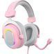 Геймерские наушники с микрофоном Fifine H6 Rgb (Pink)  Fifine H6 Pink фото 2