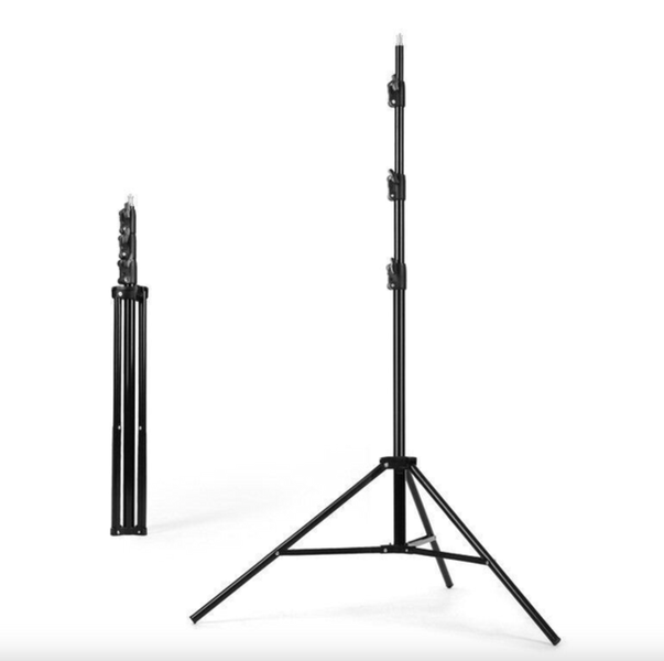 Штатив (тринога) 210 см для лазерного рівня 1/4 дюйма tripod 70-210 фото