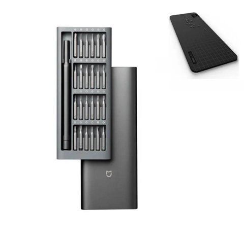 Викрутка Xiaomi Mi Precision Screwdriver 24 насадки + Магнітний килимок MJJXLSD002QW + фото