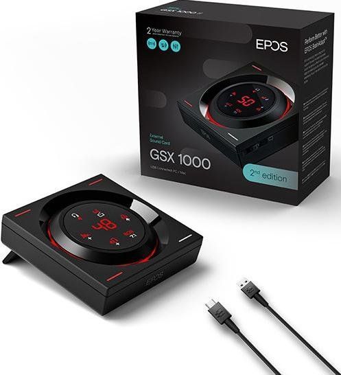 Звукова карта зовнішня Sennheiser EPOS GSX 1000 2nd edition (1001150) GSX 1000 2nd edition  фото