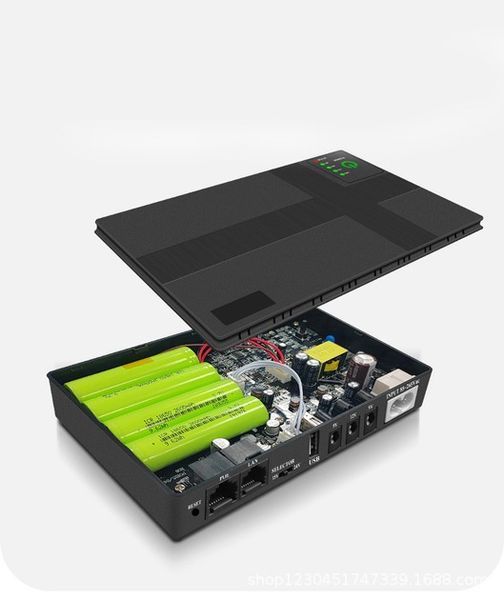 УПС/Інтернет-Powerbank (УПС) для Wi-Fi роутера ДБЖ 10400 mAh (12v\9v\5v) (2A) DC1018P 18 Вт DC1018P фото
