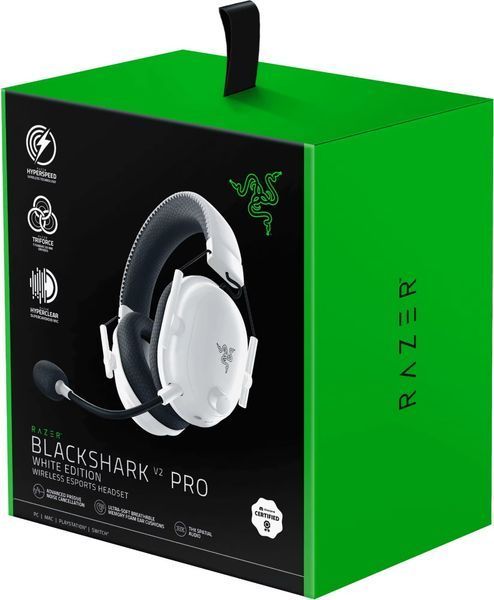 Наушники Razer Blackshark V2 PRO Wireless White (RZ04-03220300-R3M1) V2 PRO White фото