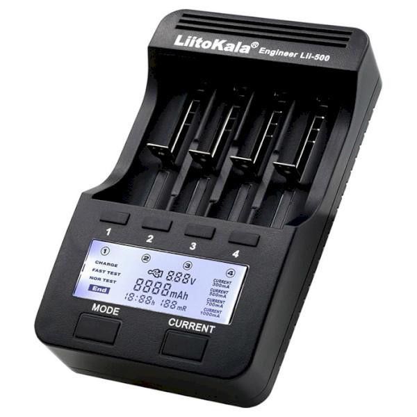 Зарядний пристрій LiitoKala Lii-500 для акумуляторів 18650 26650 AA AAA + БЖ Lii-500 фото