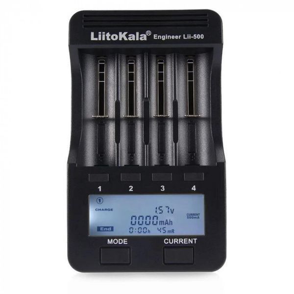 Зарядний пристрій LiitoKala Lii-500 для акумуляторів 18650 26650 AA AAA + БЖ Lii-500 фото