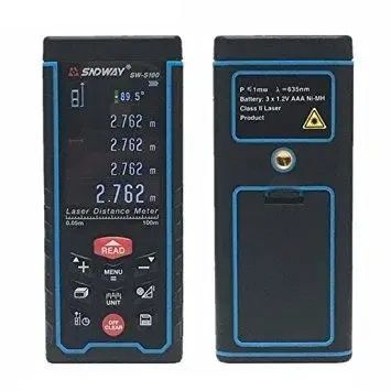 Професійна лазерна рулетка Sndway Sw-S100 (100м) SW-S100 фото