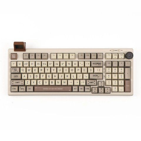 Клавіатура механічна бездротова EPOMAKER RT100 RETRO 95% з дісплеєм EPOMAKER RT100 RETRO фото