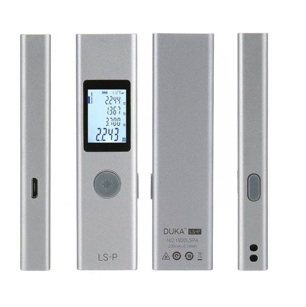 Лазерний далекомір Xiaomi Duka Ls-p (40м) Duka Ls-p фото