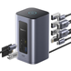 Док-станція Baseus Nomos NU1 Air 12в1 USB-C, 2x HDMI 4K, PD 100W, Ethernet, хаб для ноутбука Baseus hub 12in1 фото 1