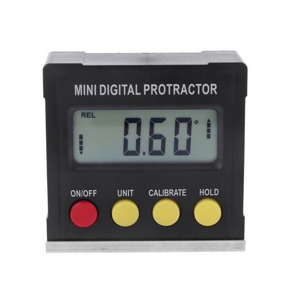 Електронний Кутомір Mini Digital protractor з магнітною основою Міні 360 Інклінометр Mini D фото