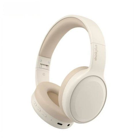 Накладні бездротові навушники з мікрофоном Lenovo TH30 (Beige White) Lenovo TH30 фото